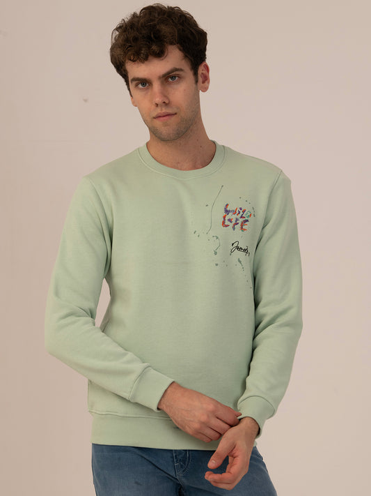 Albion Men’s Winter HeatWave Pullover_L.Green