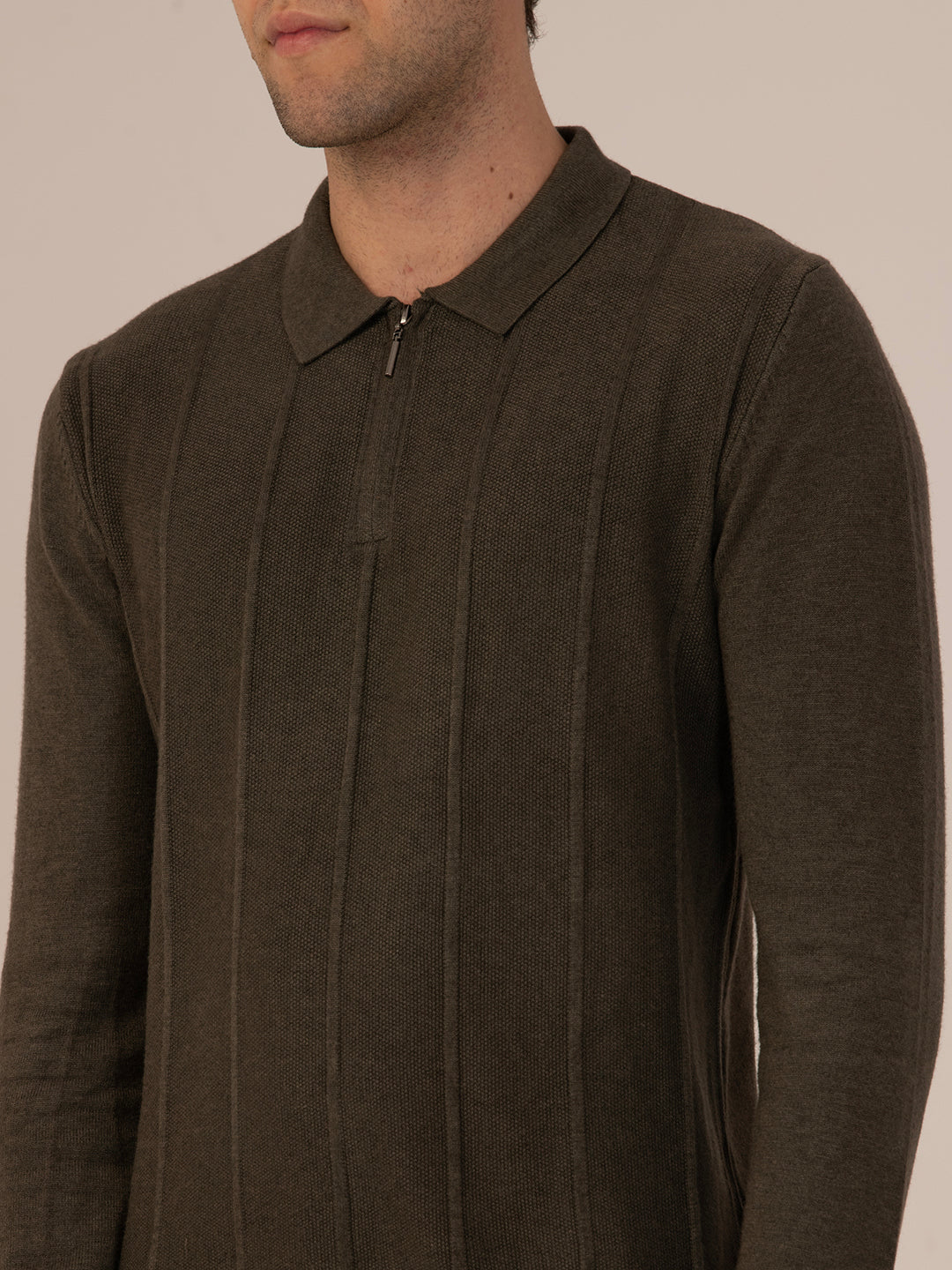 Albion Men’s Winter TrendFit Pullover_Brown