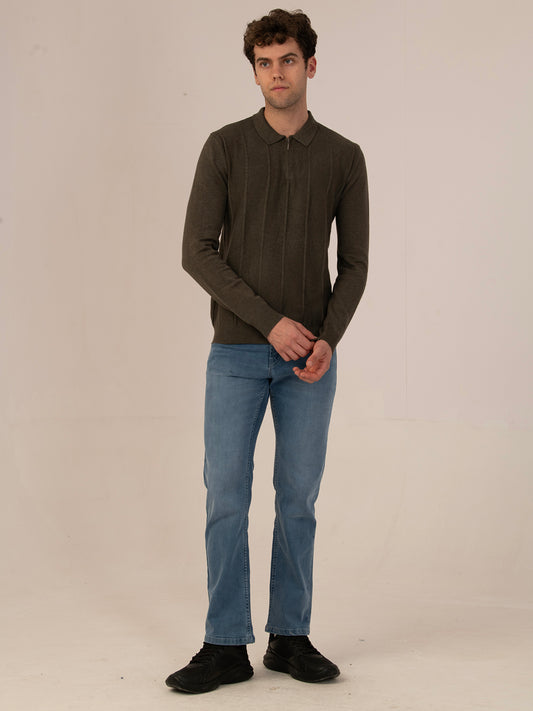 Albion Men’s Winter TrendFit Pullover_Brown