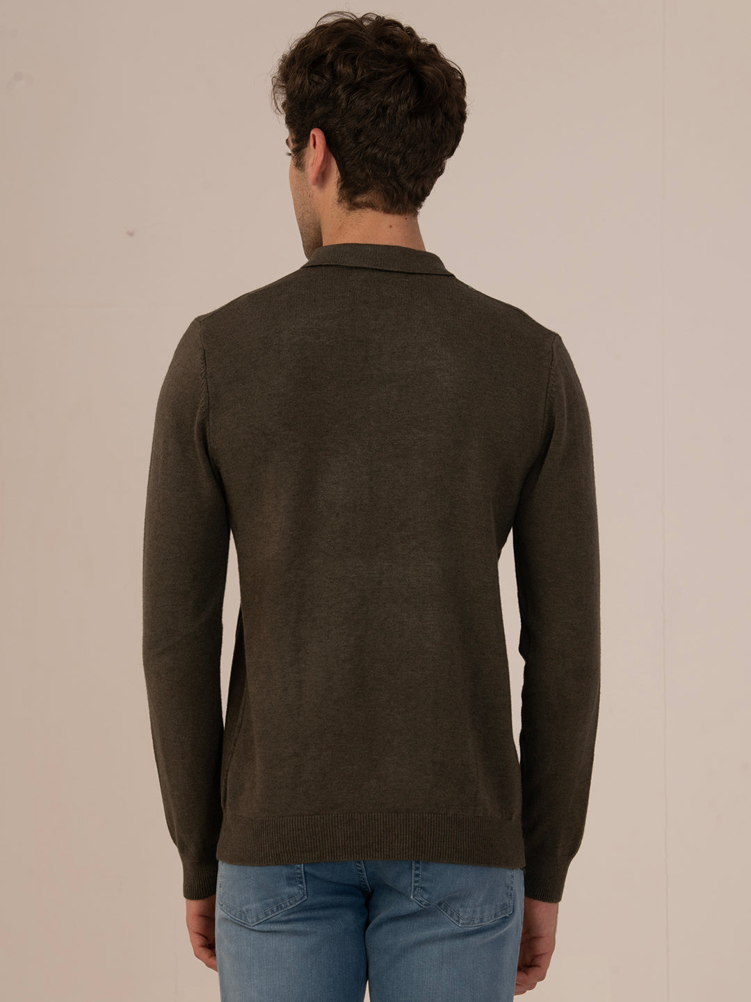 Albion Men’s Winter TrendFit Pullover_Brown