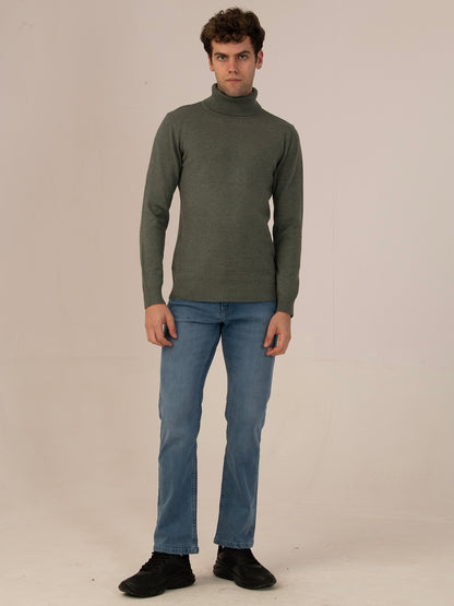Albion Men’s Winter HeatLock Sweatshirts_OLIVE