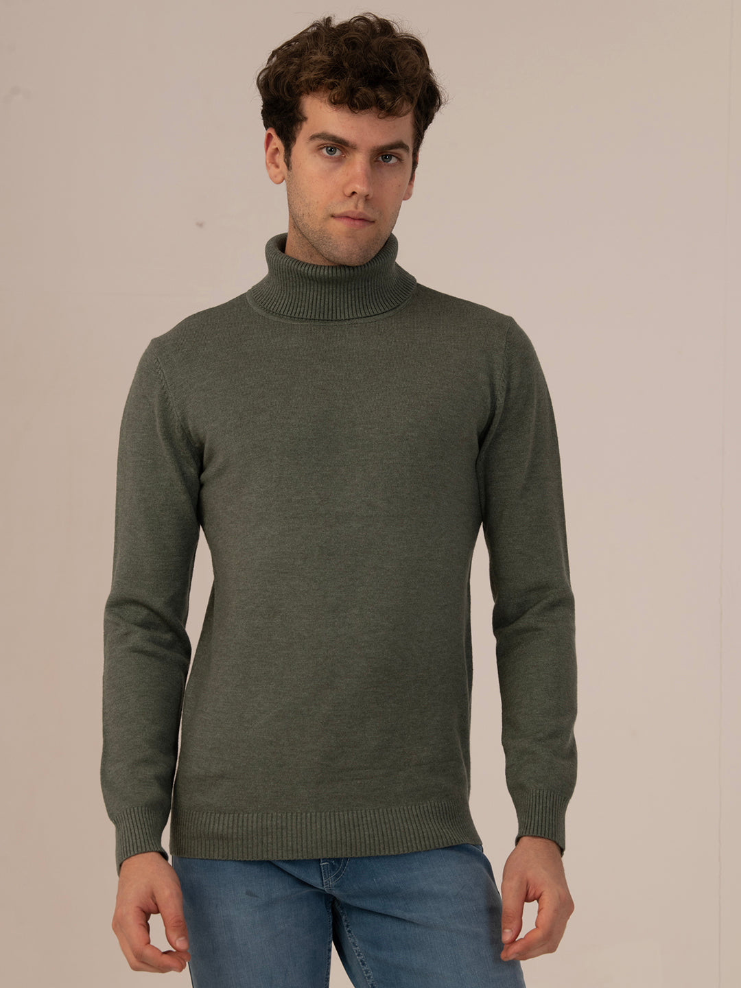 Albion Men’s Winter HeatLock Sweatshirts_OLIVE