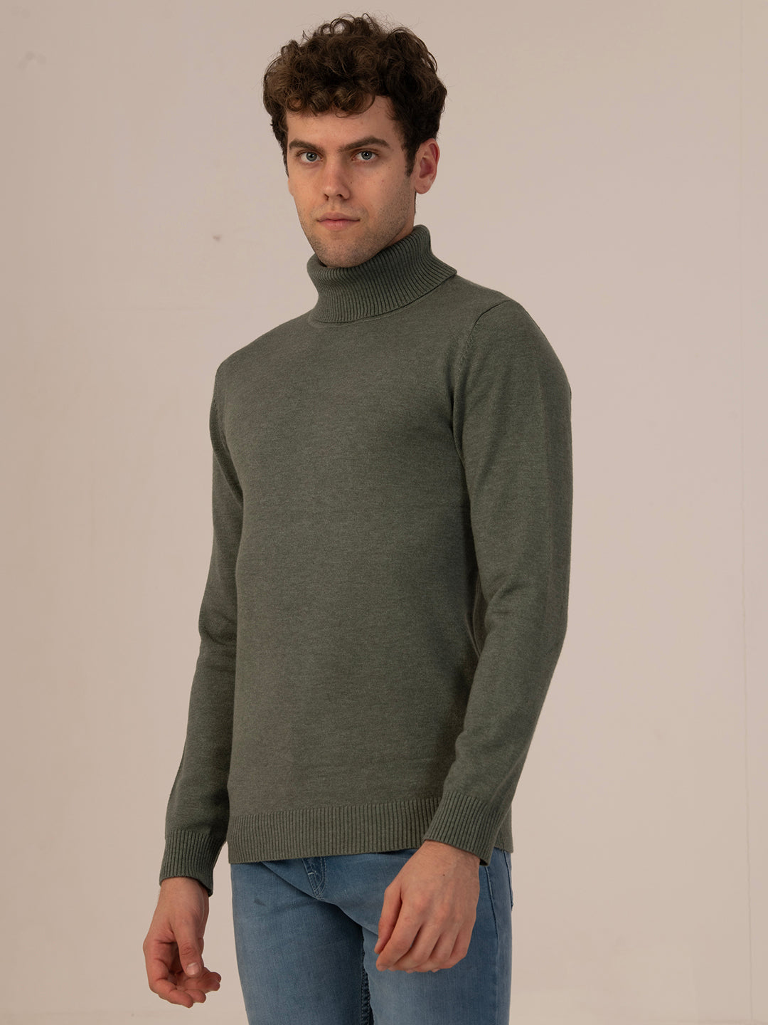 Albion Men’s Winter HeatLock Sweatshirts_OLIVE
