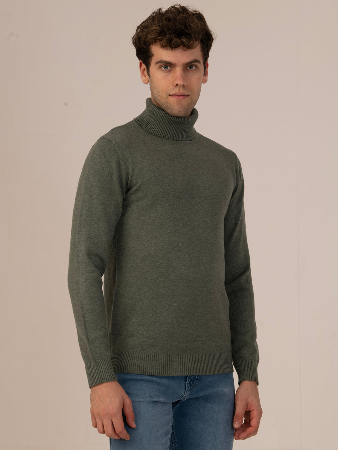 Albion Men’s Winter HeatLock Sweatshirts_OLIVE