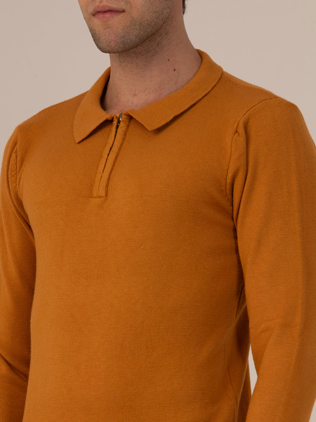 Albion Men’s Winter CozyShield Pullover_Mustard