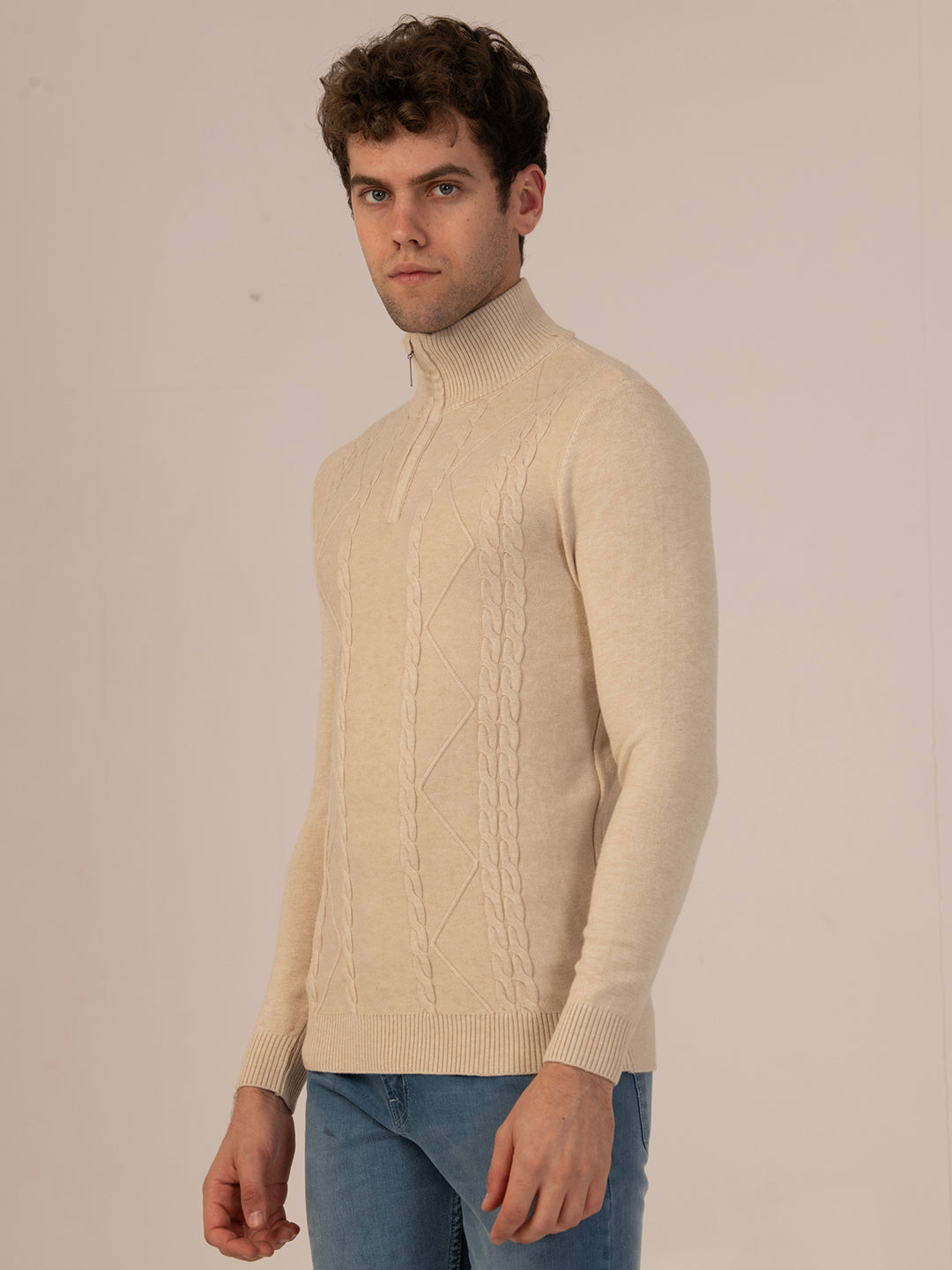 Albion Men’s Winter ArcticBlend Sweatshirts_warm beige