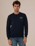 Albion Men’s Winter SoftShell Crewneck_navy