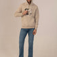 Albion Men’s Winter Arctic Cozy  Hoodies Beige