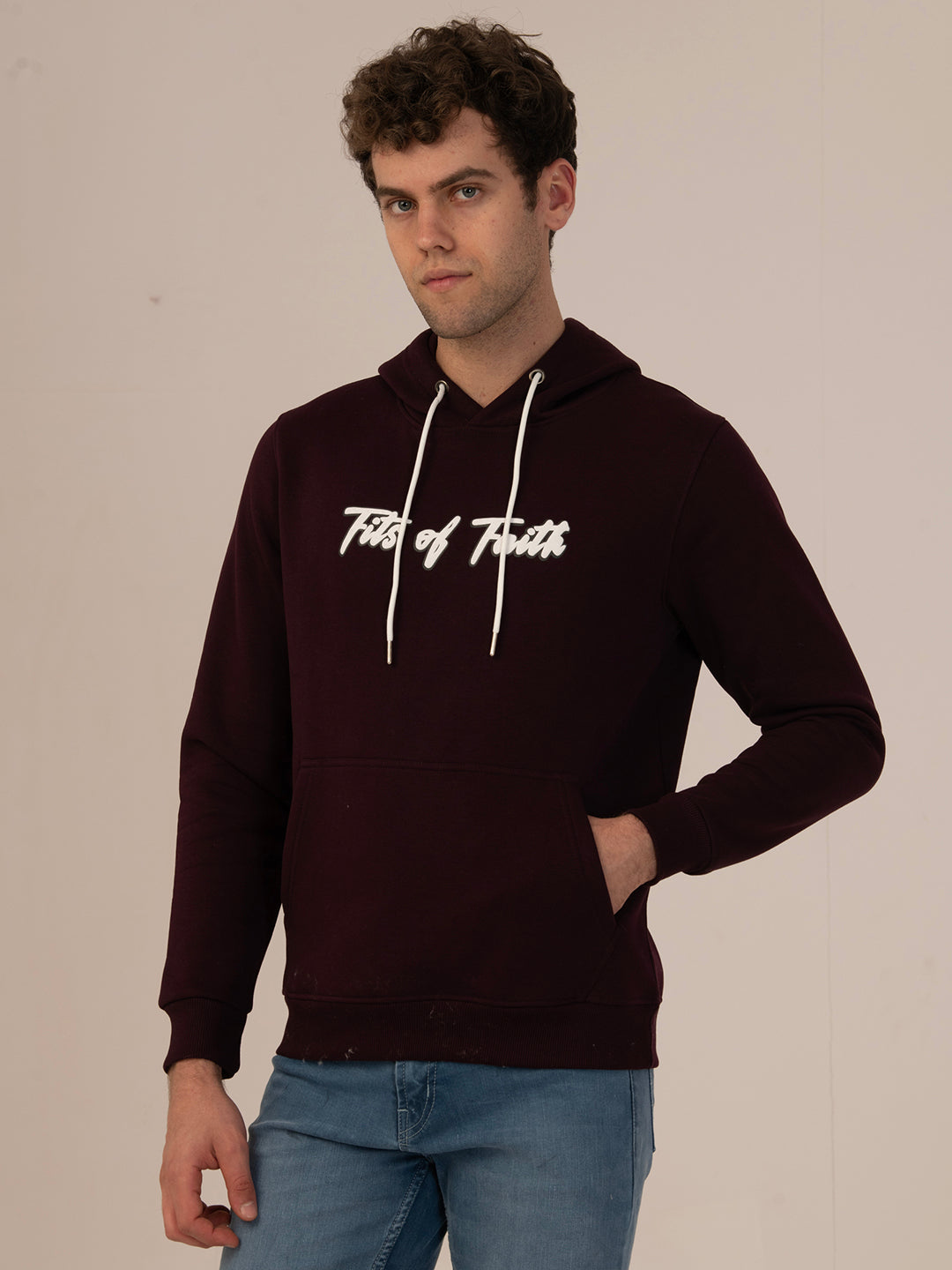 Albion Men’s Winter Thermal Shield hoodies Wine