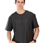 Albion Casual Cotton Round Grey Neck T-Shirt for Men