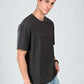 Albion Casual Cotton Round Grey Neck T-Shirt for Men