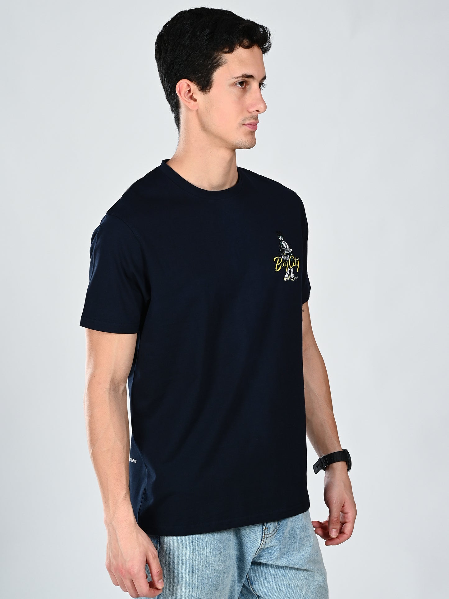 Albion Men’s Round Neck Cotton T-Shirt
