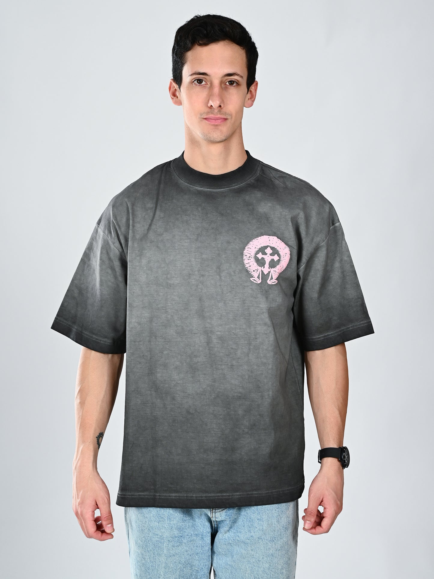 Albion Urban Style Oversized Mouse T-Shirt for Men