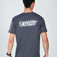 Albion Casual Cotton Grey Round Neck T-Shirt for Men