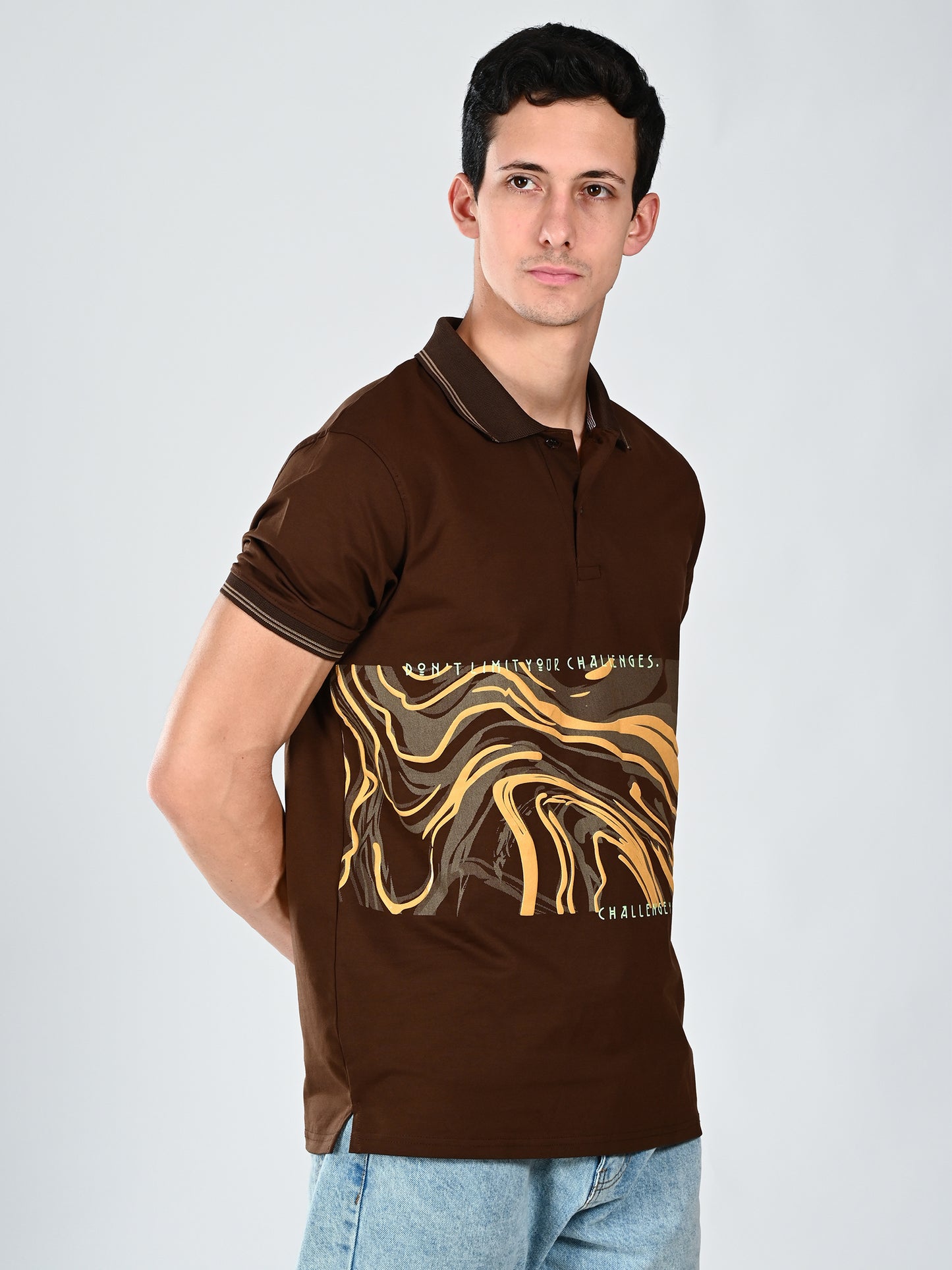 Albion Casual Cotton Round Neck T-Shirt for Men ,Fit For Every day