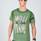 Albion Casual Premium Quality Cotton GreenTee