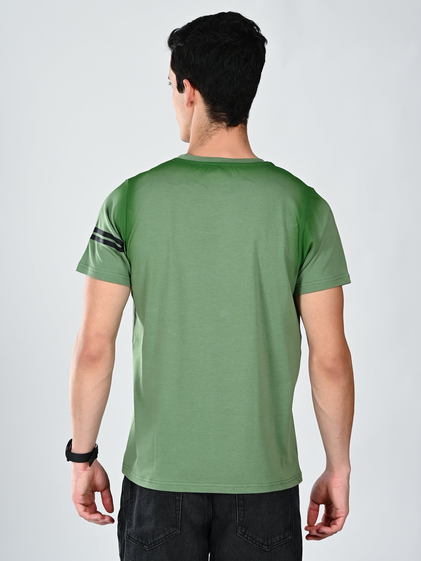 Albion Casual Premium Quality Cotton GreenTee