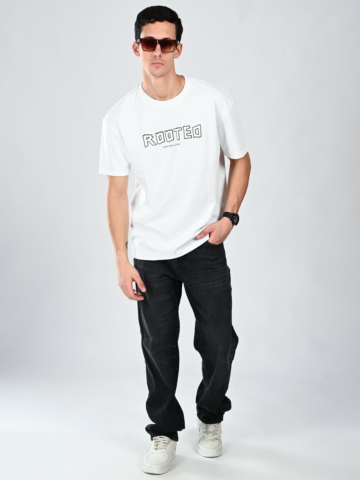 Albion Mens Casual Everyday Wear  White T-Shirt, Everyday Essential T-Shirt