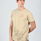 Albion Urban Beige Men’s T-Shirt, Everyday Comfort