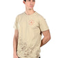 Albion Urban Beige Men’s T-Shirt, Everyday Comfort