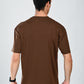Albion Mens Casual Everyday Wear  Brown T-Shirt, Everyday Essential T-Shirt