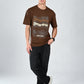Albion Mens Casual Everyday Wear  Brown T-Shirt, Everyday Essential T-Shirt