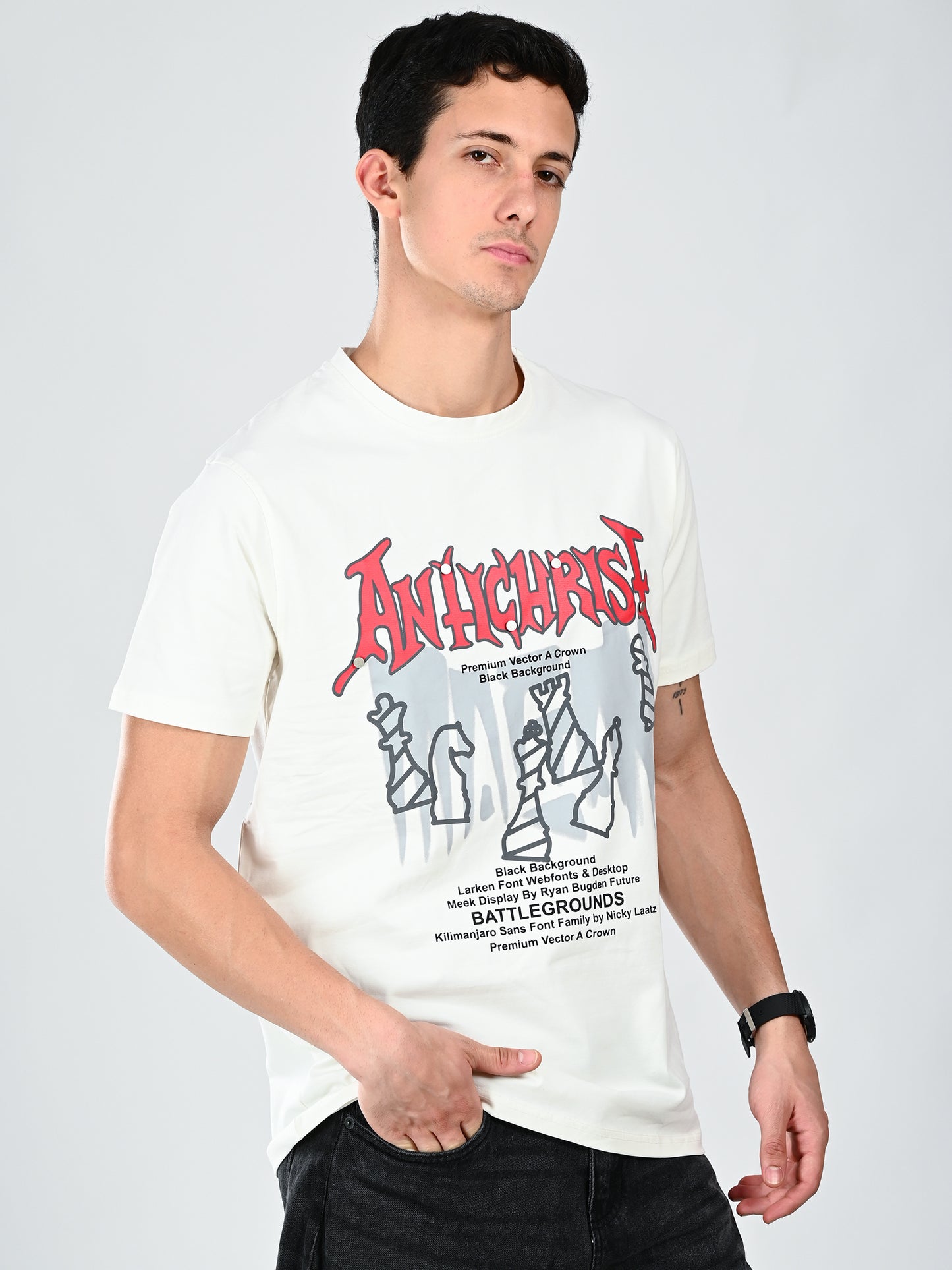 Albion Mens Casual Everyday Wear  White T-Shirt, Everyday Essential T-Shirt