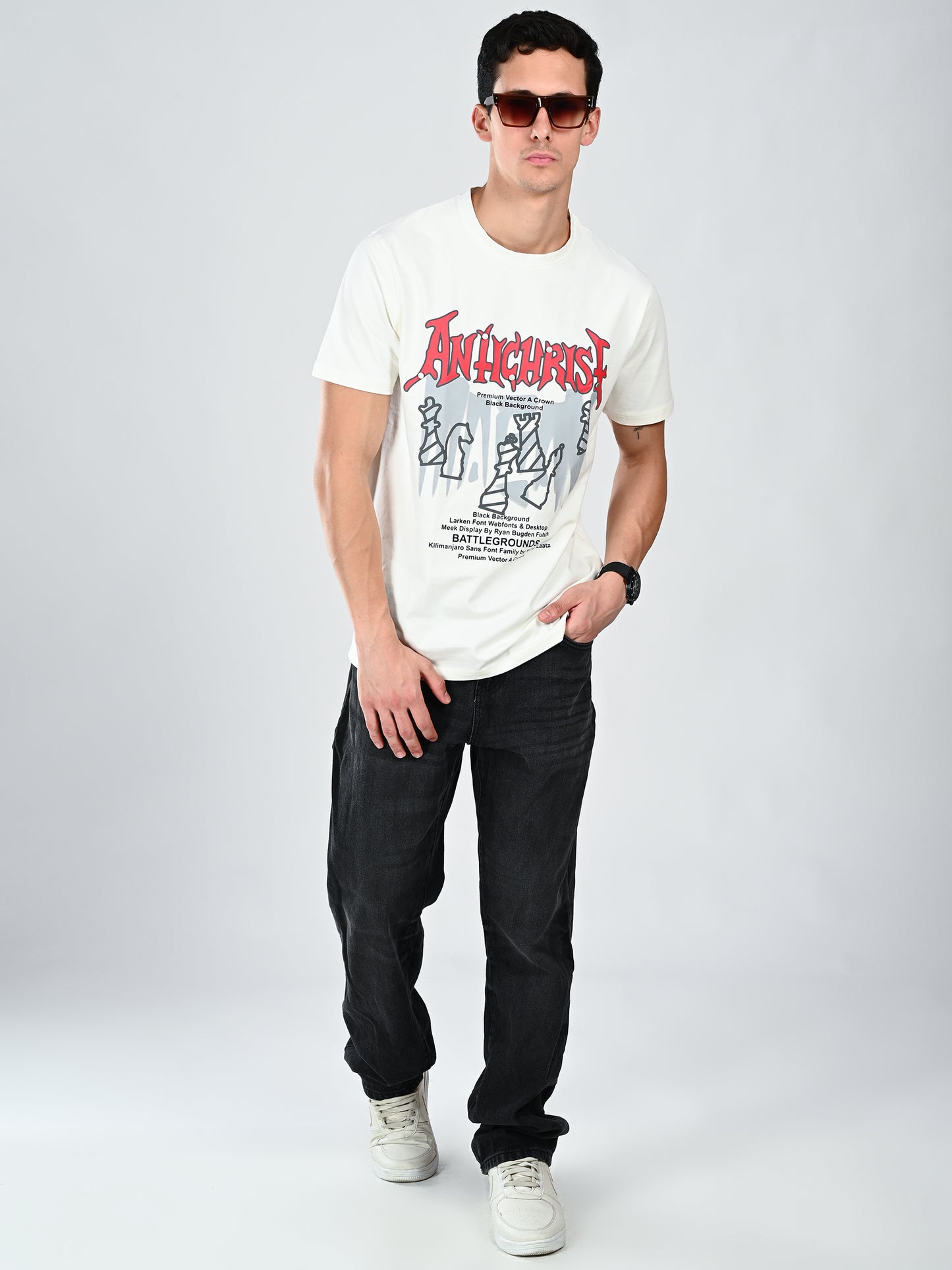 Albion Mens Casual Everyday Wear  White T-Shirt, Everyday Essential T-Shirt