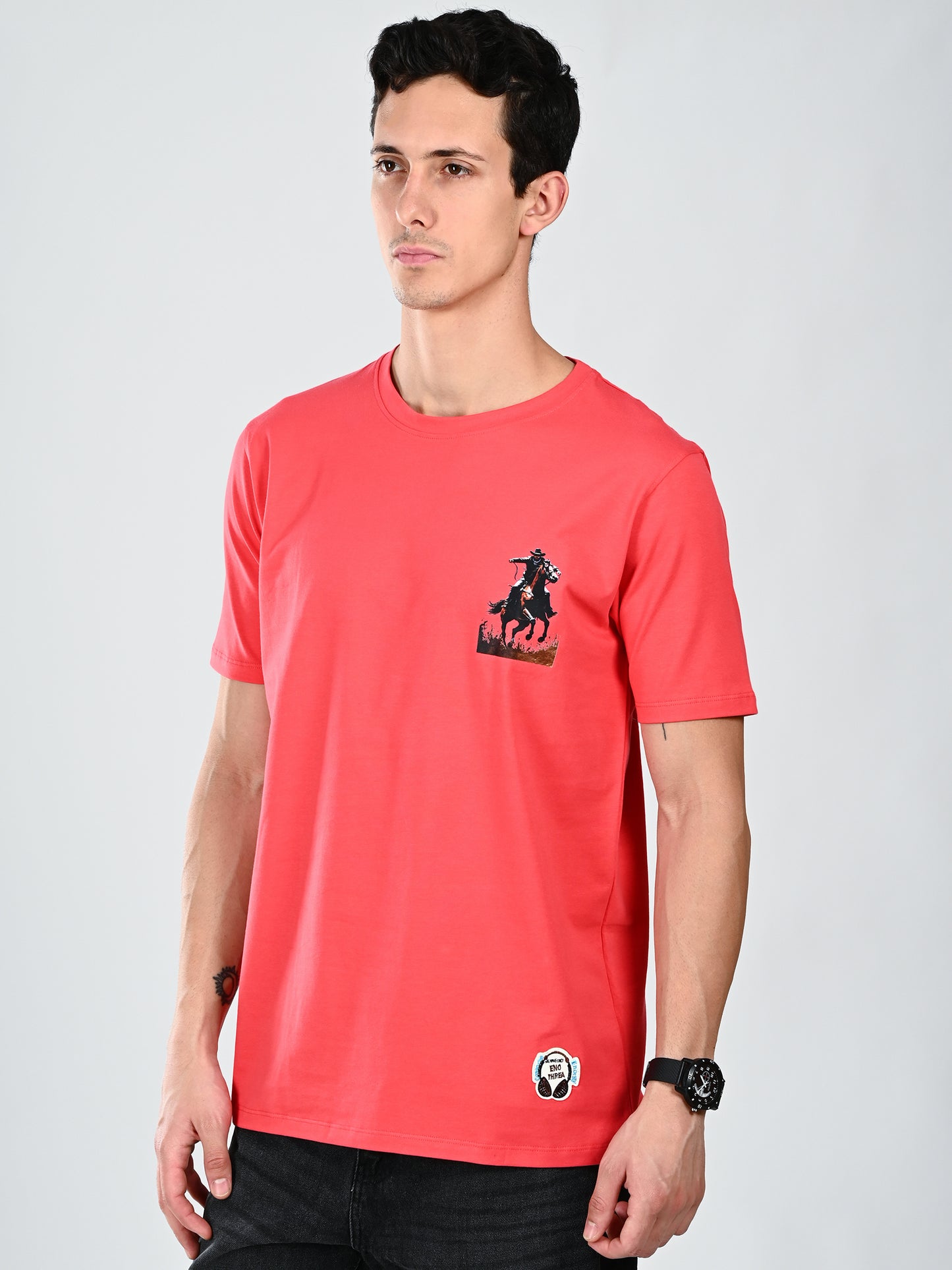 Albion Mens Casual Everyday Wear  White T-Shirt, Everyday Essential T-Shirt