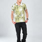 Albion Classic Fit Olive Casual T-Shirt for Men