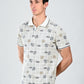 Albion Classic Fit OFF White Casual T-Shirt for Men