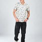 Albion Classic Fit OFF White Casual T-Shirt for Men