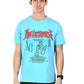 Albion  Regular Fit Aqua Casual Cotton T-Shirt
