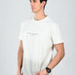 Albion  Regular Fit White Casual Cotton T-Shirt