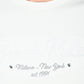 Albion  Regular Fit White Casual Cotton T-Shirt