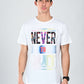 Albion  Regular Fit Black Casual Cotton T-Shirt