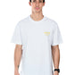 Albion  Regular Fit White Casual Cotton T-Shirt