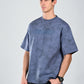 Albion  Regular Fit Navy Casual Cotton T-Shirt