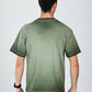 Albion  Regular Fit Olive Casual Cotton T-Shirt