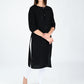AlbionWomen Black Straight Kurta for Daily Wear