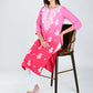 AlbionWomen  Pink  Straight Kurta for Daily Wear