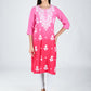 AlbionWomen  Pink  Straight Kurta for Daily Wear