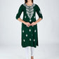 AlbionWomen  Multi  Straight Kurta for Daily Wear