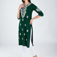 AlbionWomen  Multi  Straight Kurta for Daily Wear