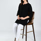 AlbionWomen Black Straight Kurta Comfortable for All-Day Wear