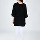 AlbionWomen Black Straight Kurta Comfortable for All-Day Wear