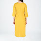 AlbionWomen Mustard Straight Kurta Comfortable for All-Day Wear