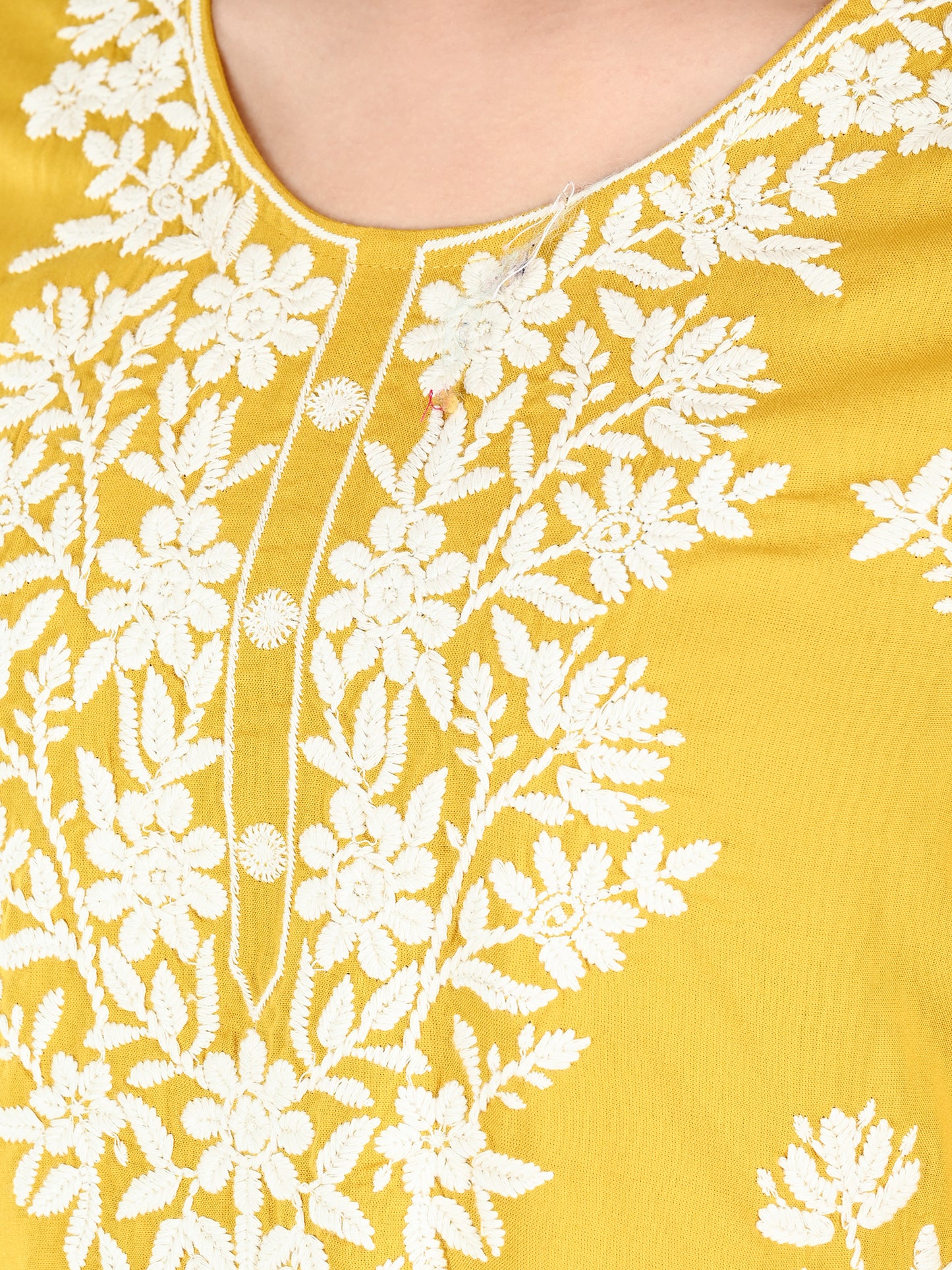 AlbionWomen Mustard Straight Kurta Comfortable for All-Day Wear