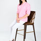 AlbionWomen Pink Straight Kurta Comfortable for All-Day Wear