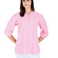 AlbionWomen Pink Straight Kurta Comfortable for All-Day Wear